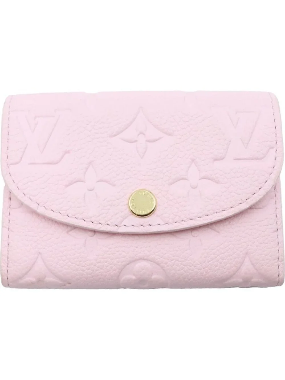 Louis Vuitton Monogram Empreinte Porte Monnaie Rosalie Bifold Wallet Compact